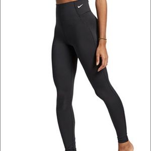 Nike black dri fit high waisted leggings. Basically new!